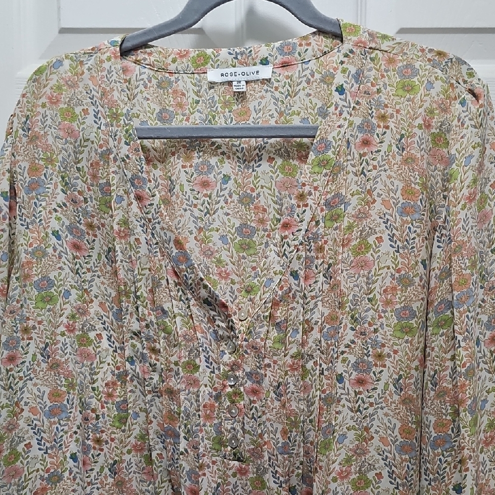 Floral Blouse by Rose & Olive